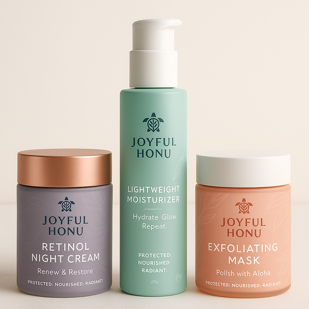 Joyful Honu Skincare Products